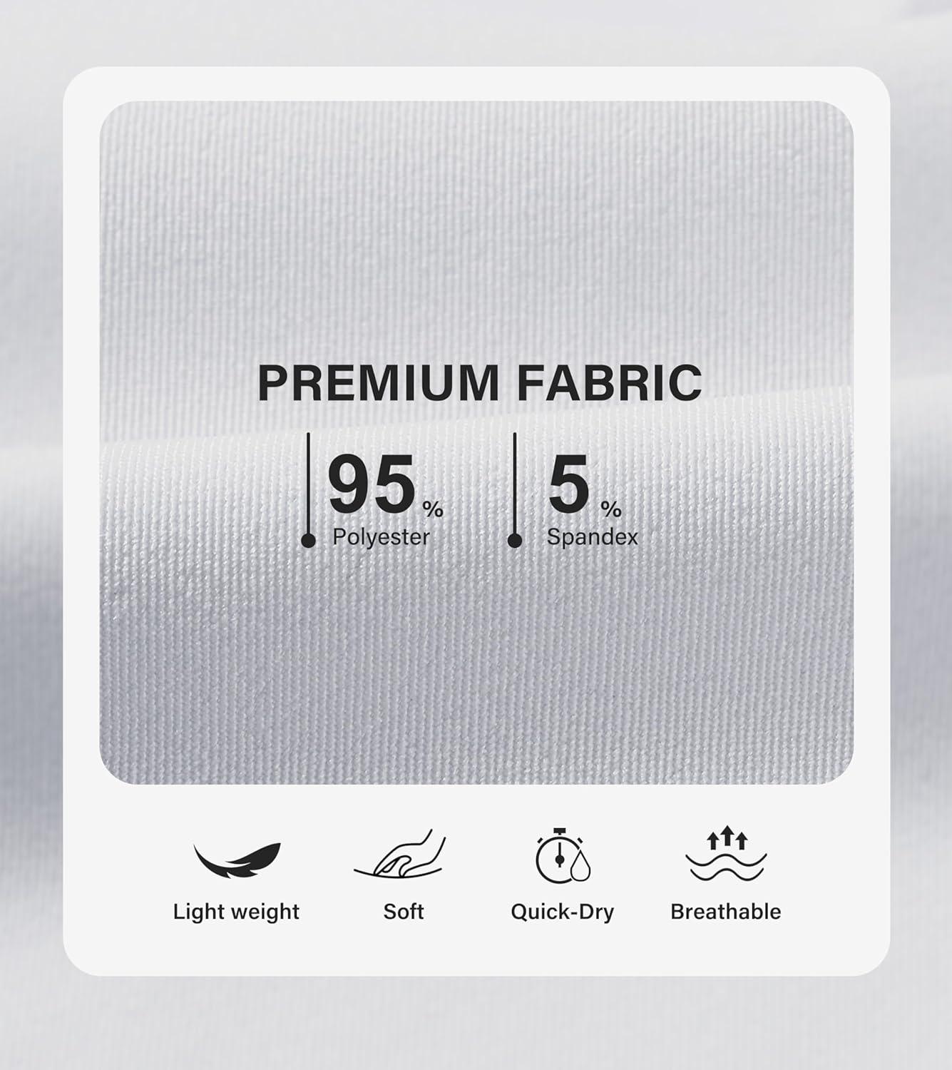 imageMoFiz Womens Shorts Dressy Casual Business Work Shorts Elastic Waist Straight Leg Pleated Summer Bermuda Shorts with PocketsWhite