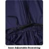 JINSHI Mens Modal Pajama Pants Soft Elastic Waist Mens Sleep Pants with Pockets Comfy Lounge Pants Men Navy Blue Medium