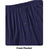 JINSHI Mens Modal Pajama Pants Soft Elastic Waist Mens Sleep Pants with Pockets Comfy Lounge Pants Men Navy Blue Medium