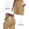 MoFiz Women’s Cargo Capris Pants with 6 Pockets Lightweight Cotton Hiking Casual Travel Summer Capri Pants for Women(Dark Khaki)