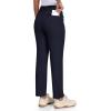 MoFiz Women’s Hiking Pants Lightweight Outdoor Quick Dry Travel Joggers Water Resistant Athletic Pants Zipper Pockets(A02-navy Blue)