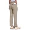 MoFiz Women’s Hiking Pants Lightweight Outdoor Quick Dry Travel Joggers Water Resistant Athletic Pants Zipper Pockets(A05-light Khaki)