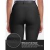 MoFiz Women’s Horse Riding Pants Full Seat Silicon Knee-Patch Equestrian Breeches Horseback Schooling Tights Zipper Pockets(Dark Grey)