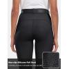 MoFiz Women’s Silicone Full Seat Horse Riding Pants Zipper Pockets Equestrian Breeches Riding Tights(Dark Grey)