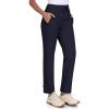 MoFiz Women’s Hiking Pants Lightweight Outdoor Quick Dry Travel Joggers Water Resistant Athletic Pants Zipper Pockets(A02-navy Blue)