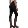 MoFiz Women’s Silicone Full Seat Horse Riding Pants Zipper Pockets Equestrian Breeches Riding Tights(Black)