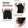 MoFiz Women’s Hiking Cargo Pants Lightweight Joggers Elastic Waist Athletic Outdoor Sweatpants Casual Travel Pant with Pocket Black XL