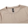 MoFiz Boy’s Short Set 2 Piece Crewneck T-Shirt and Short Outfits Summer Casual Sets for Kids(Light Khaki)