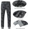 MoFiz Men’s Full Zip up Tracksuits Sports Activewear Sweatsuits Long Sleeve Jacket & Athletic Pants 2PCS Track Suit Camo-Grey M