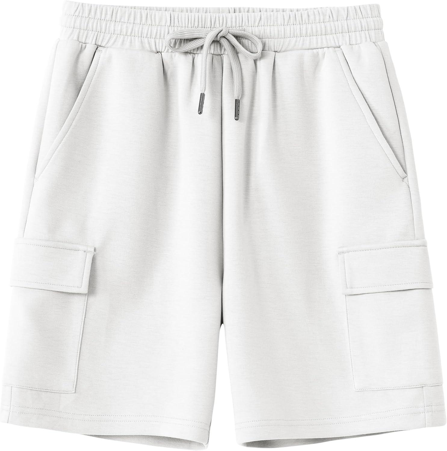 image:imageMoFiz Boys Short Set QuarterZip TShirt and Shorts Lounge Sets Summer Casual Athletic Vacation Beach OutfitsWhite