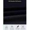 MoFiz Lightweight Men’s Long Sleeve Polo Shirts Quarter Zipper Pullover Men’s Polo Shirts(Navy)