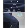 MoFiz Womens Cargo Hiking Pants Water Resistant Lightweight Quick Dry Travel Outdoor Work Trip Pants with Zipper Pockets(Navy Blue)