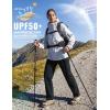 MoFiz Women’s Hiking Cargo Pants Lightweight Quick Dry UPF 50 Water Resistant Fishing Camping Travel Pant with 5 Pockets(Black)