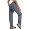 MoFiz Women’s Hiking Cargo Pants Lightweight Quick Dry UPF 50 Water Resistant Fishing Camping Travel Pant with 5 Pockets(Dark Gray)