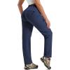 MoFiz Women’s Hiking Cargo Pants Lightweight Quick Dry UPF 50 Water Resistant Fishing Camping Travel Pant with 5 Pockets(Navy)