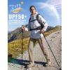 MoFiz Women’s Hiking Cargo Pants Lightweight Quick Dry UPF 50 Water Resistant Fishing Camping Travel Pant with 5 Pockets(Dark Khaki)