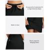 MoFiz Women 18″ Hiking Cargo Skort with Pockets High Waisted Athletic Casual Summer Quick Dry Golf Tennis Skirts(Black)