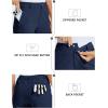 MoFiz Women’s 7″ Golf Shorts UPF 50+ Water-Resistant Hiking Shorts Lightweight Outdoor Stretchy Athletic Shorts(Navy Blue)