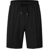MoFiz Mens Tracksuits Sets Shorts Quarter Zip Polo Shirts Bottom Shorts Outfits Sport Suits Casual Walking Sets Comfy(A-black Sets)