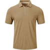 MoFiz Mens Tracksuits Sets Shorts Quarter Zip Polo Shirts Bottom Shorts Outfits Sport Suits Casual Walking Sets Comfy(A-khaki Sets)